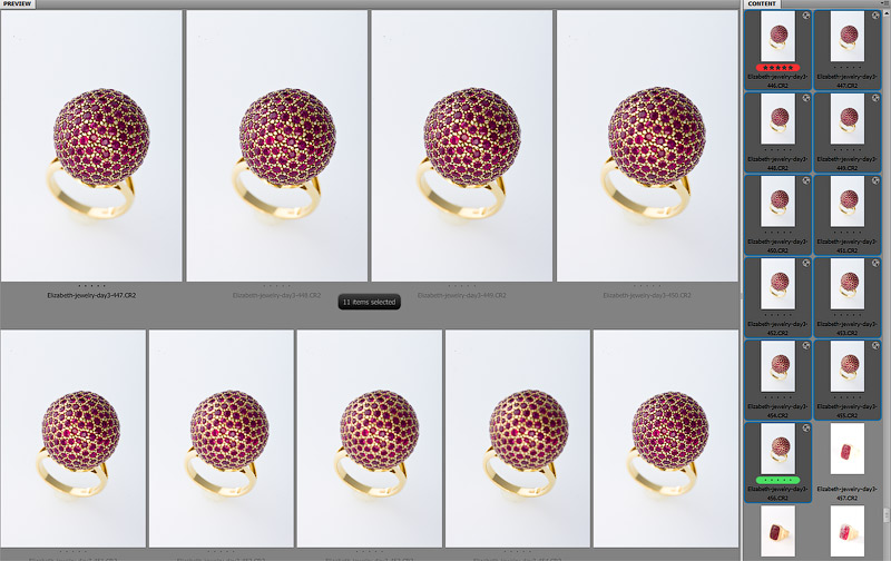 Focus Stacking technique in studio photography, Part 1